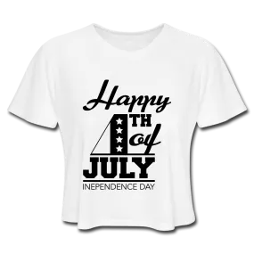 Happy 4th Of July Crop Top