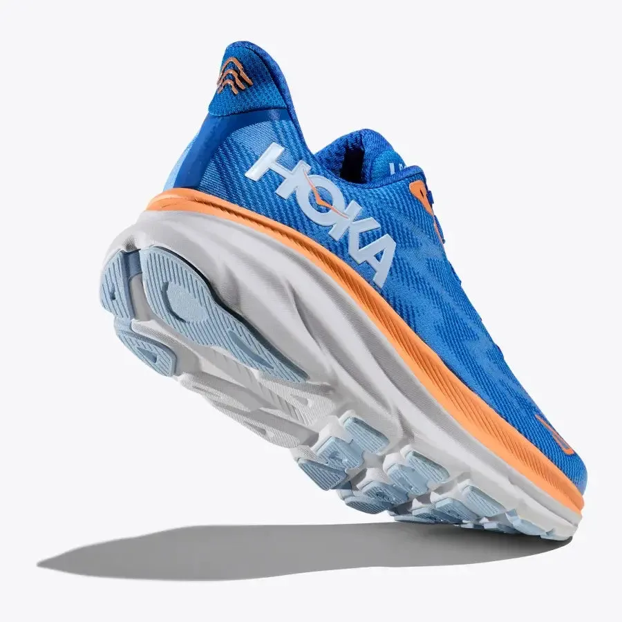 Mens Hoka One One Clifton 9 Running Shoes - Coastal Sky/All Aboard Colorway