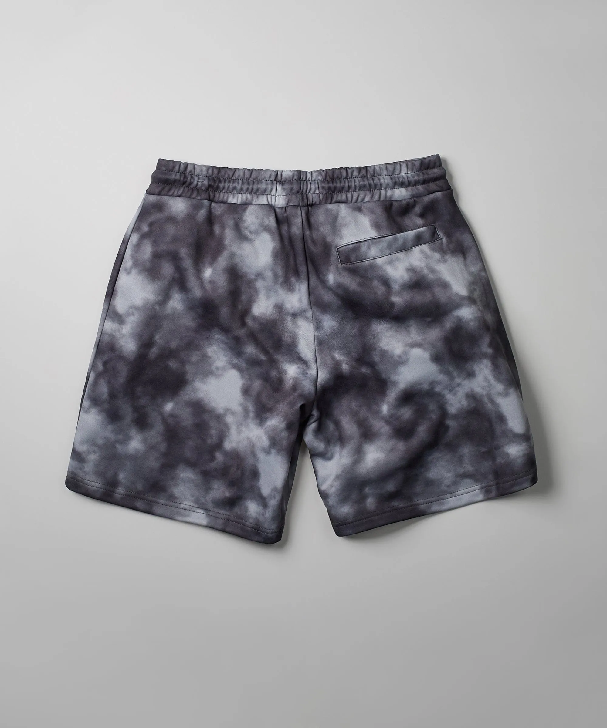 Hustler Haze Tie Dye Grey Shorts