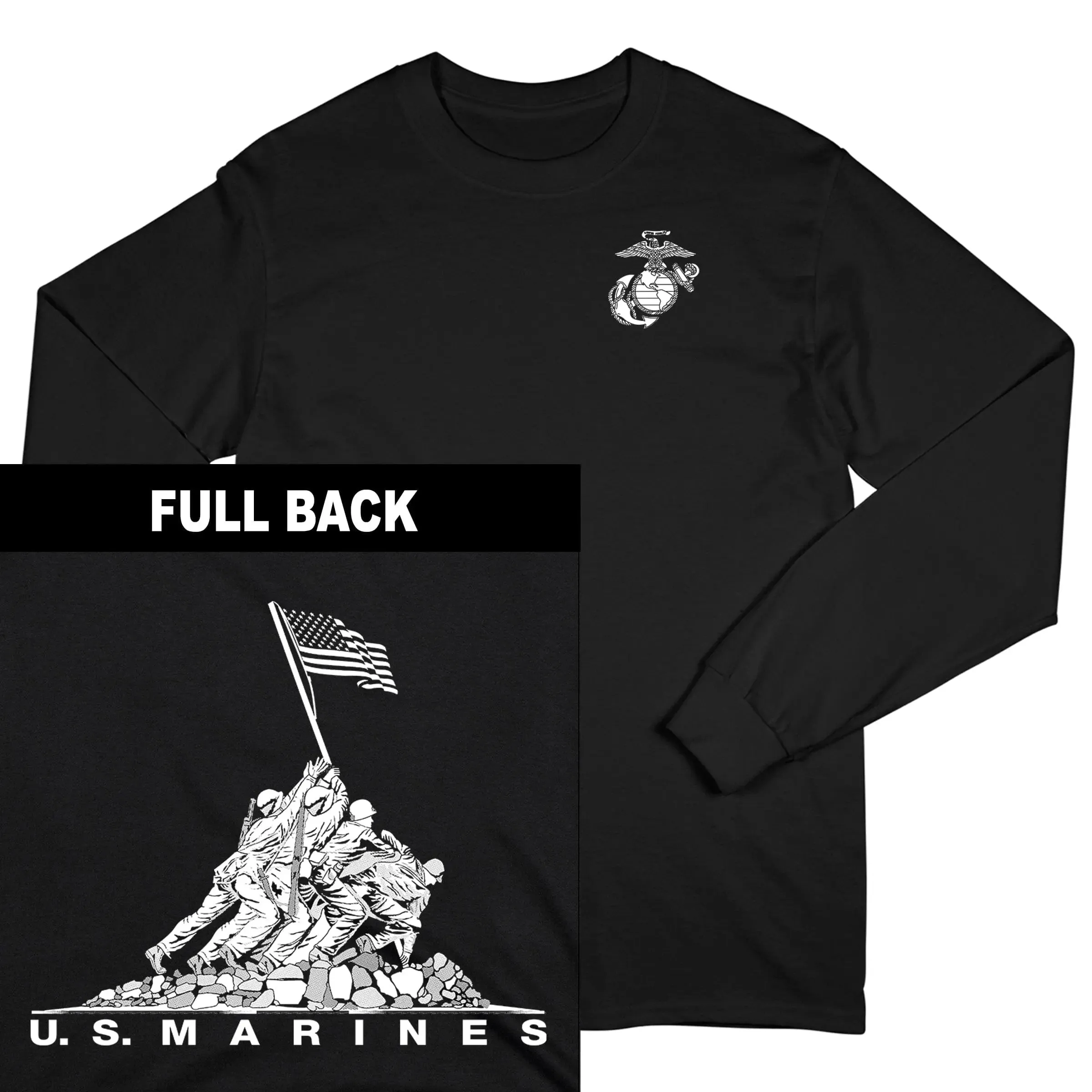 Iwo Jima 2-Sided Long Sleeve Tee