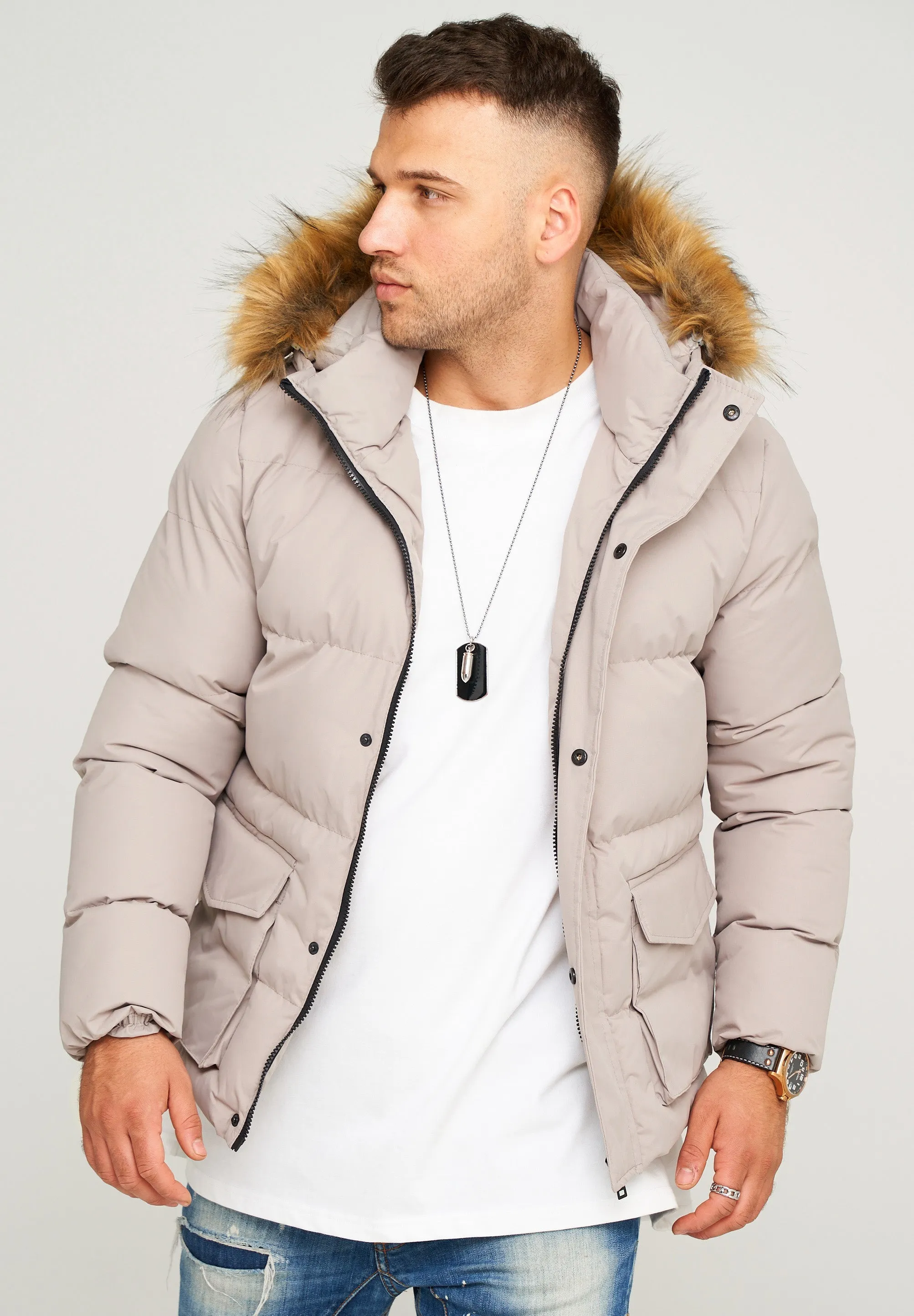 JACKET J10 BEIGE