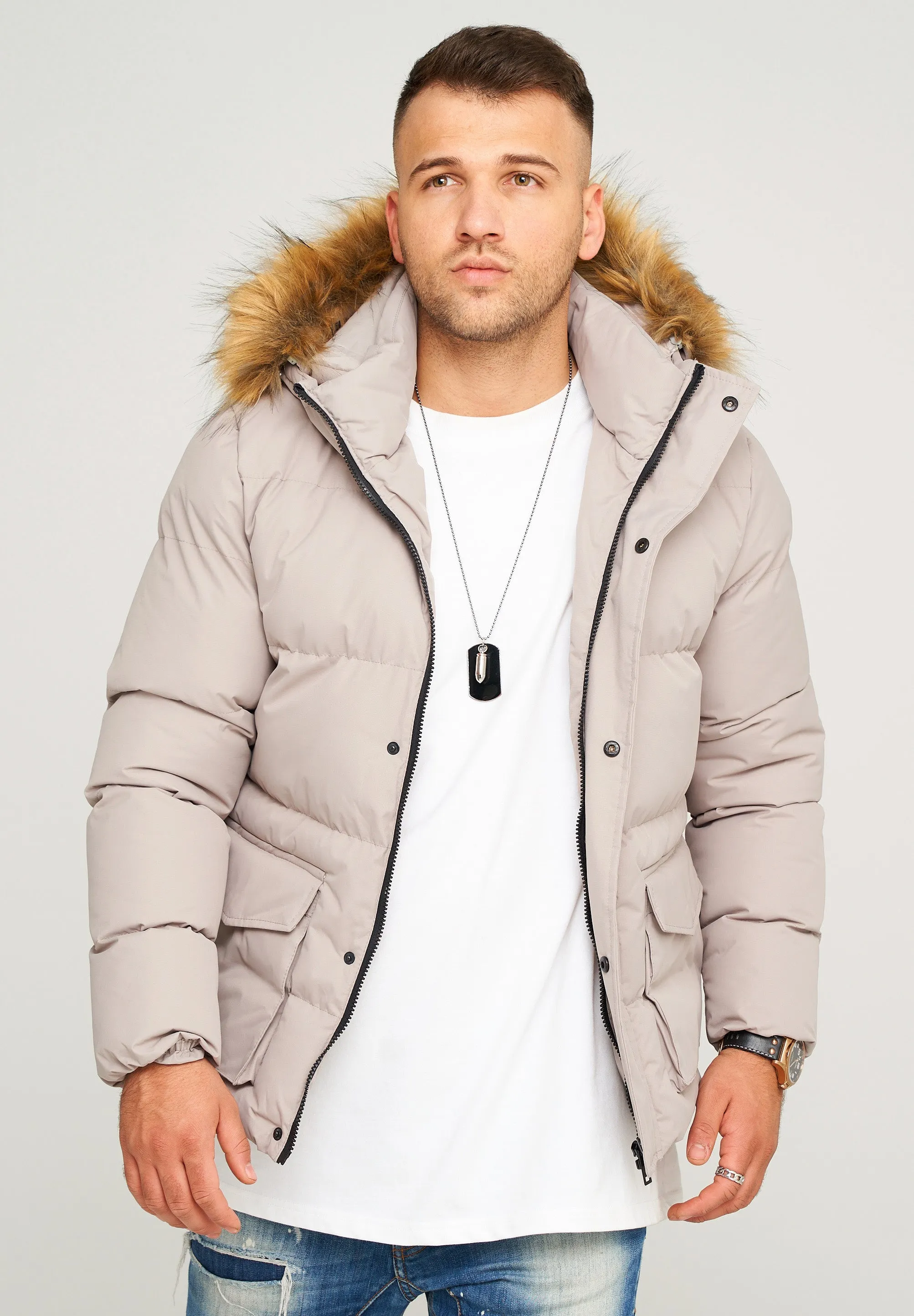 JACKET J10 BEIGE