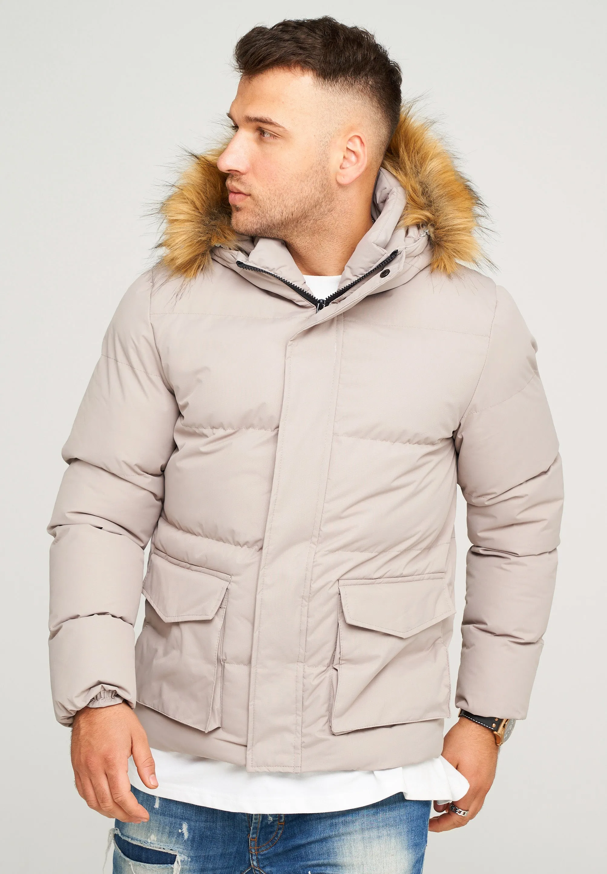 JACKET J10 BEIGE