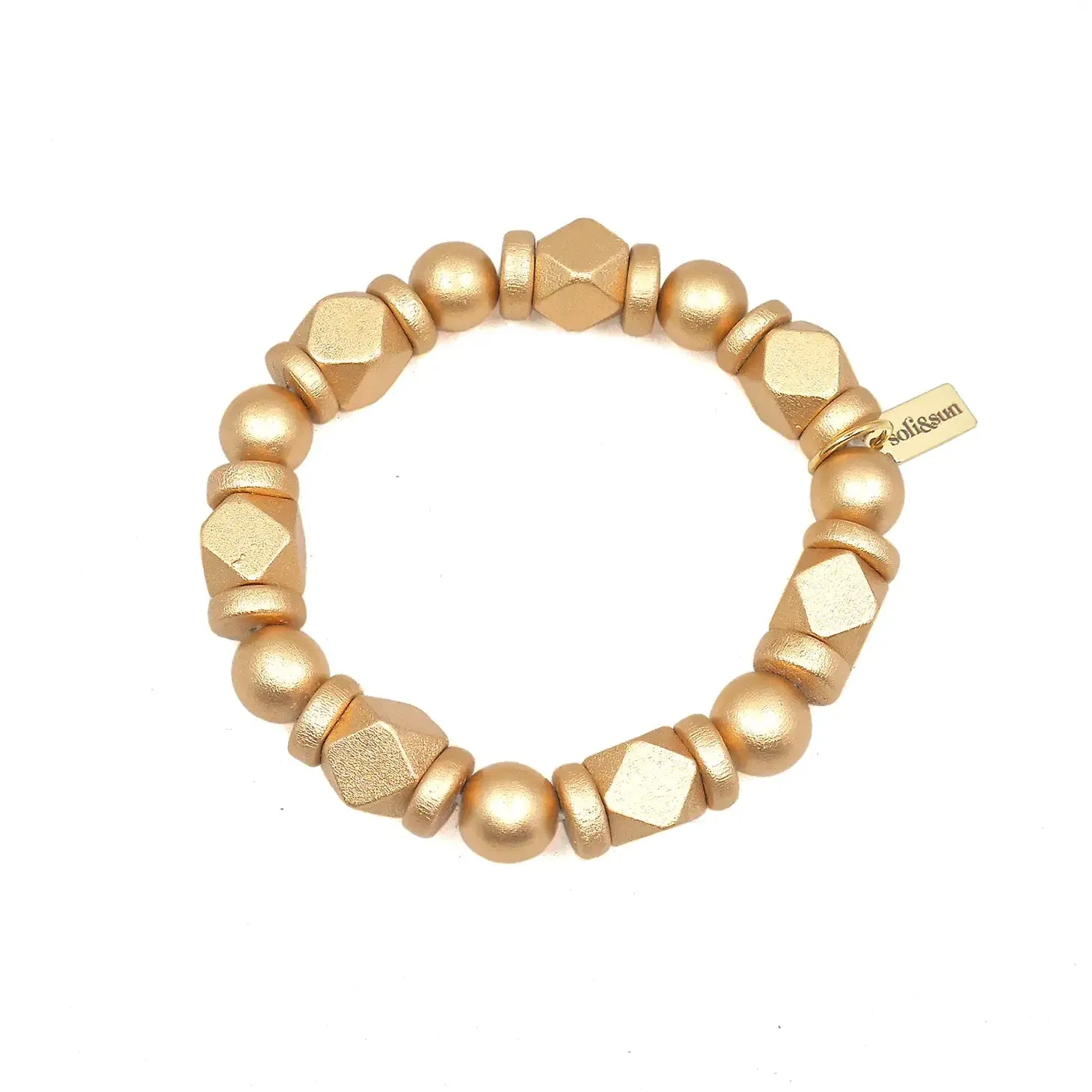 Jenny Wooden Statement Bracelet