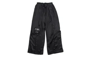 Jungles Jungles Design for Peace of Mind Cupro Pants "Black"