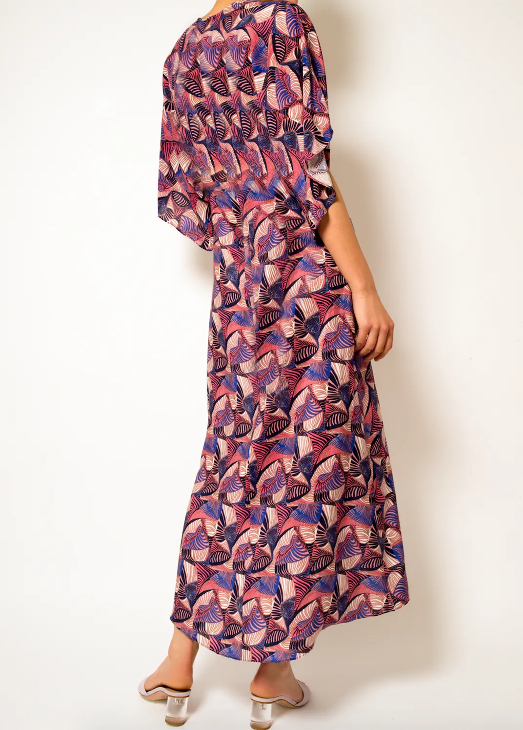 Katherine Geo Print Maxi Dress