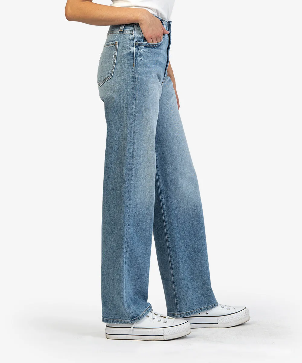 Kut Jeans Sienna High Rise Wide Leg | Coach Wash