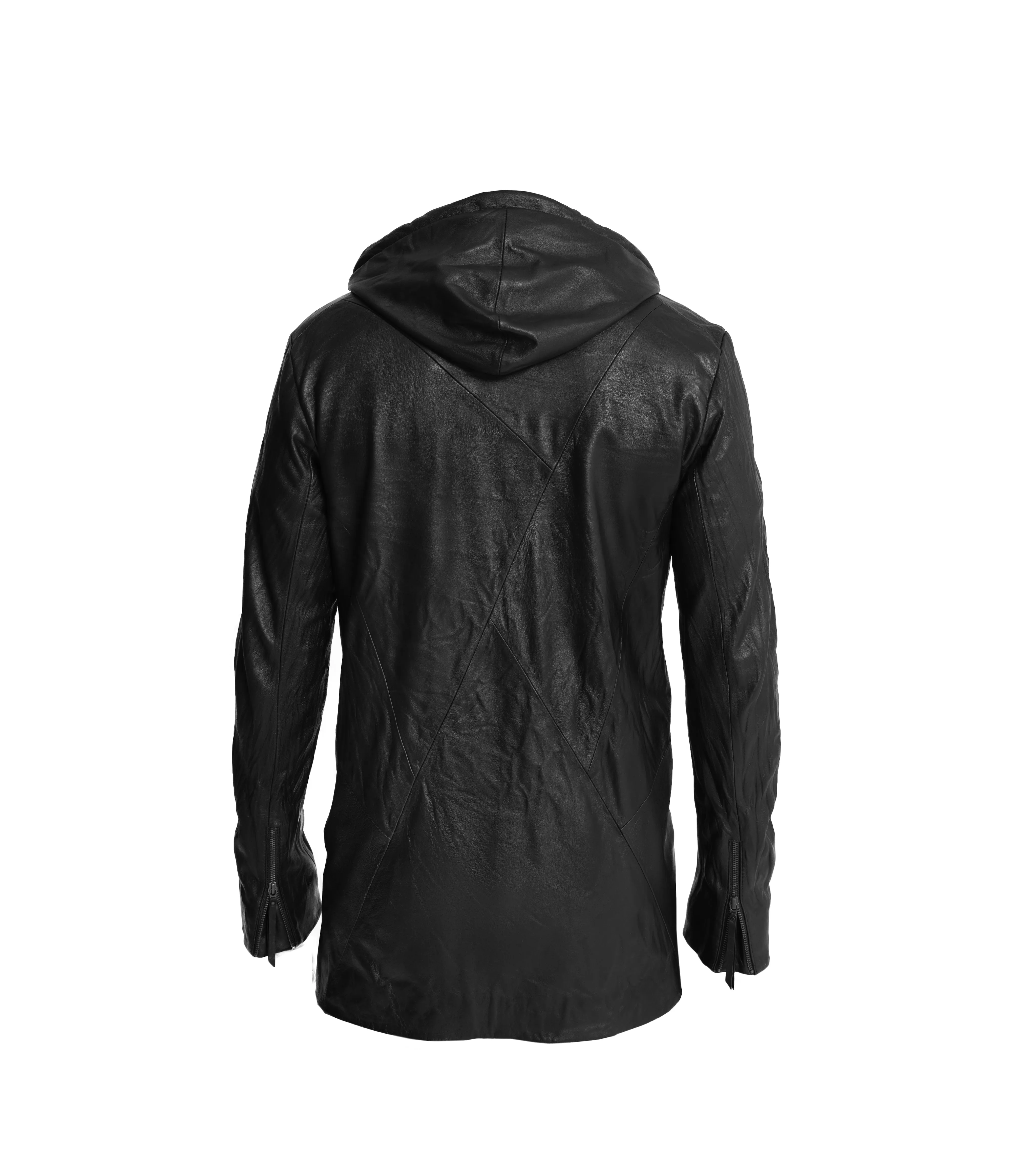 Lark Leather Hoody