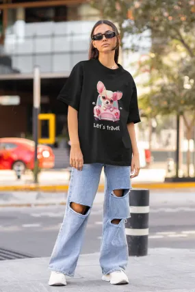 Let's Travel Oversized T-shirt