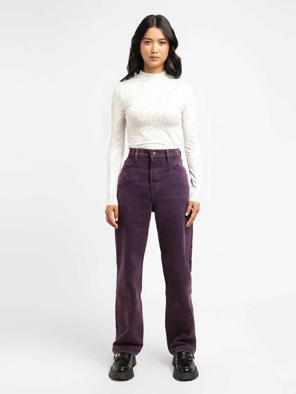 Levi's x Deepika Padukone High Rise Loose Fit Jeans