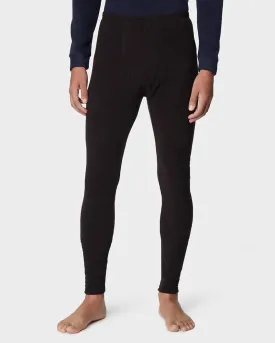 Men's Heavyweight Fleece Baselayer Legging - Black