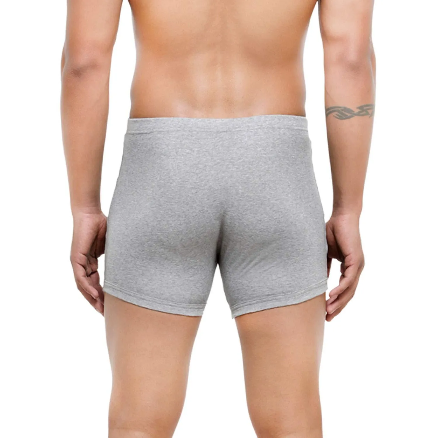 Men's Mid-Rise Classic Cotton Trunks  - Pack Of 2