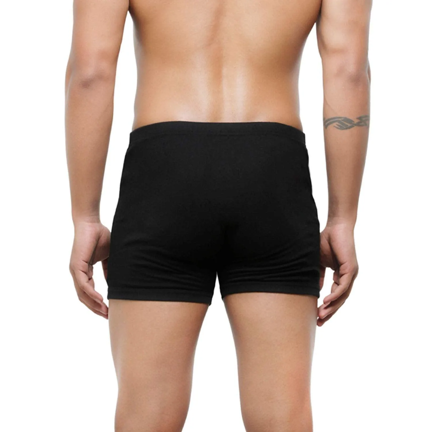 Men's Mid-Rise Classic Cotton Trunks  - Pack Of 2