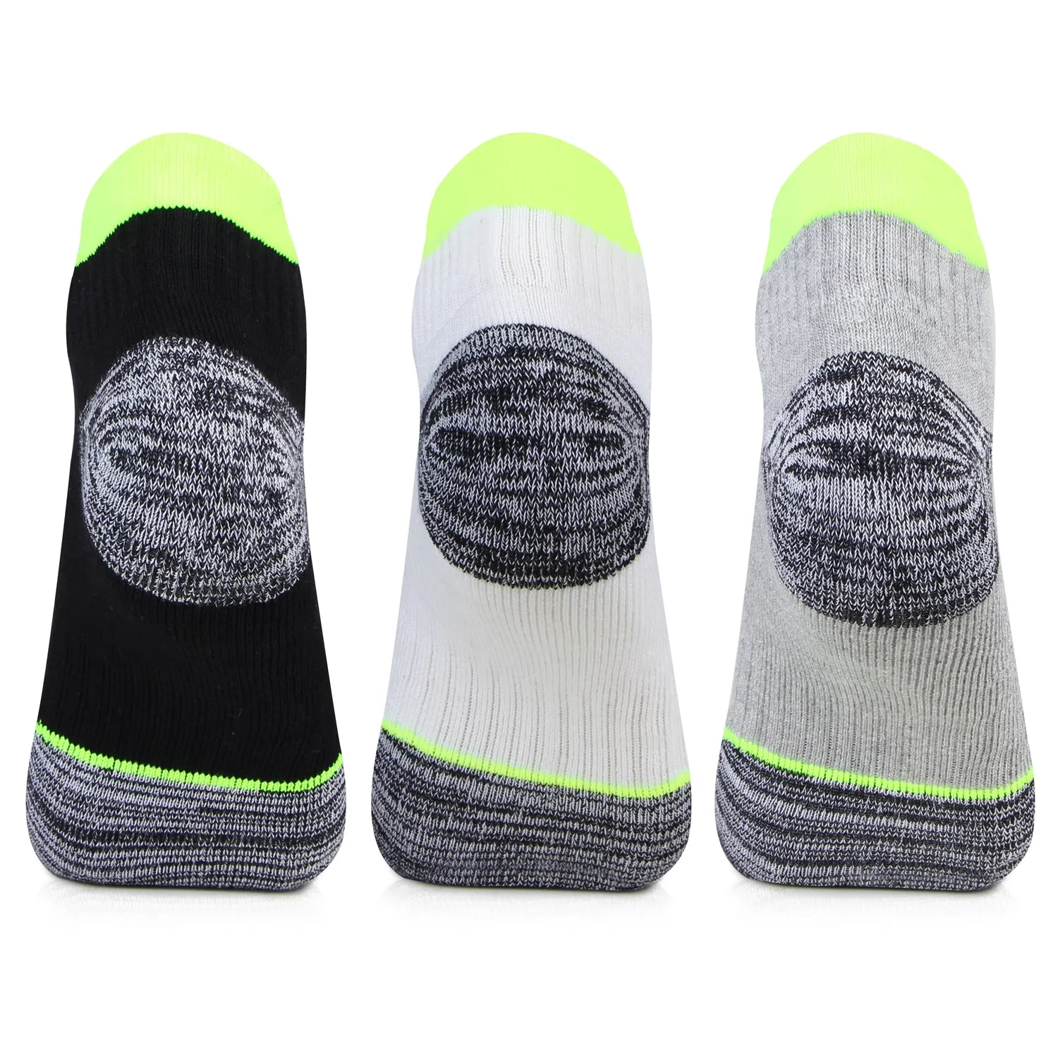 Men's Secret Length Terry Sports Socks - Pack Of 3