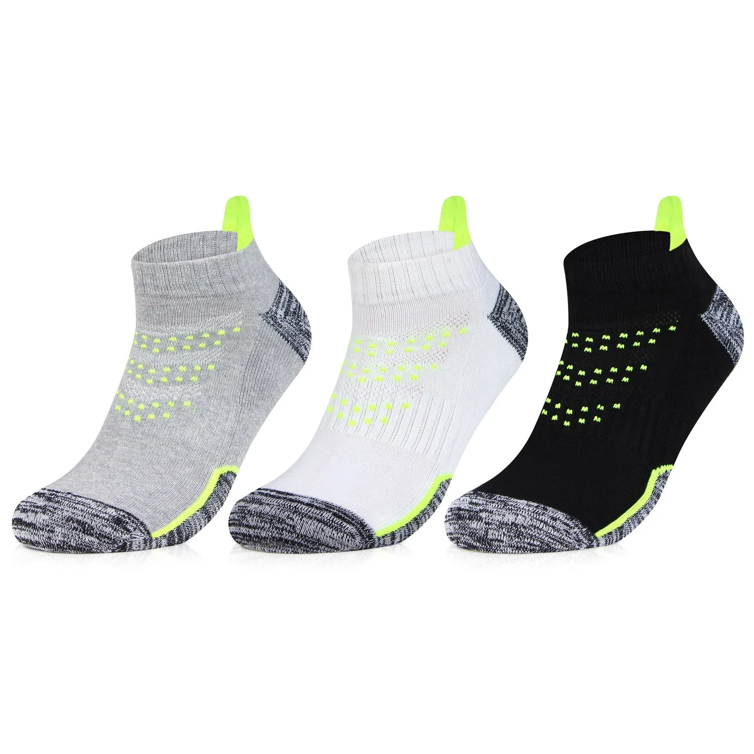 Men's Secret Length Terry Sports Socks - Pack Of 3