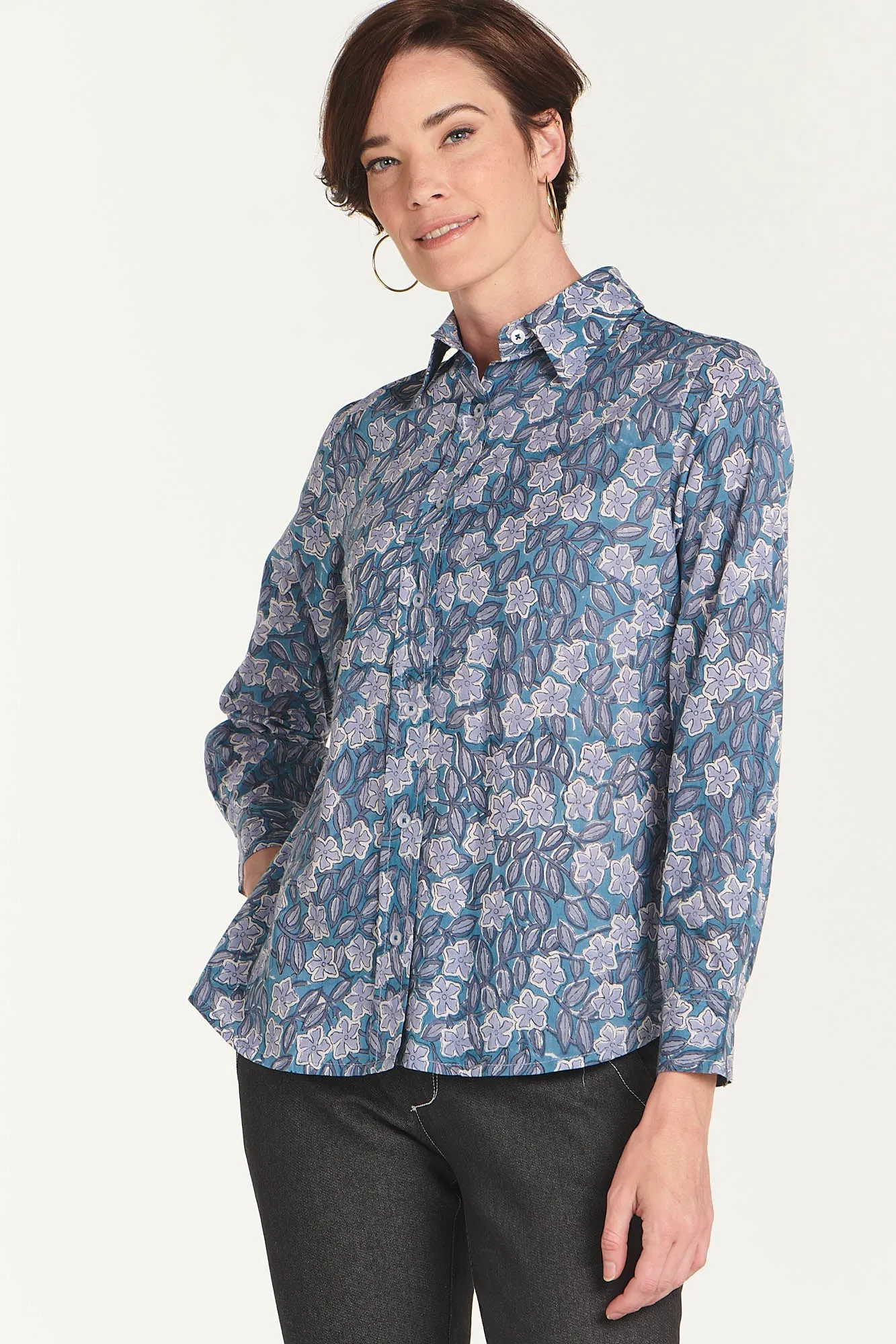 Mowgli Shirt Blue Posy