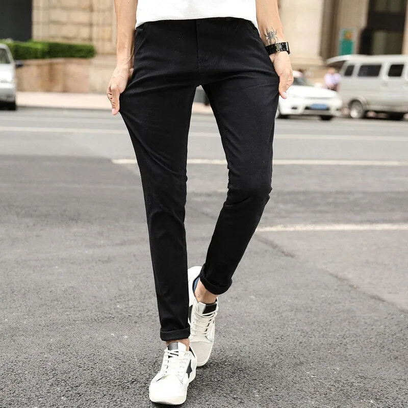 MRMT  Brand New Casual Men's Trousers Stretch Men Trousers Pants for Male Skinny Small Feet Man Trouser Pant Mens Clothing