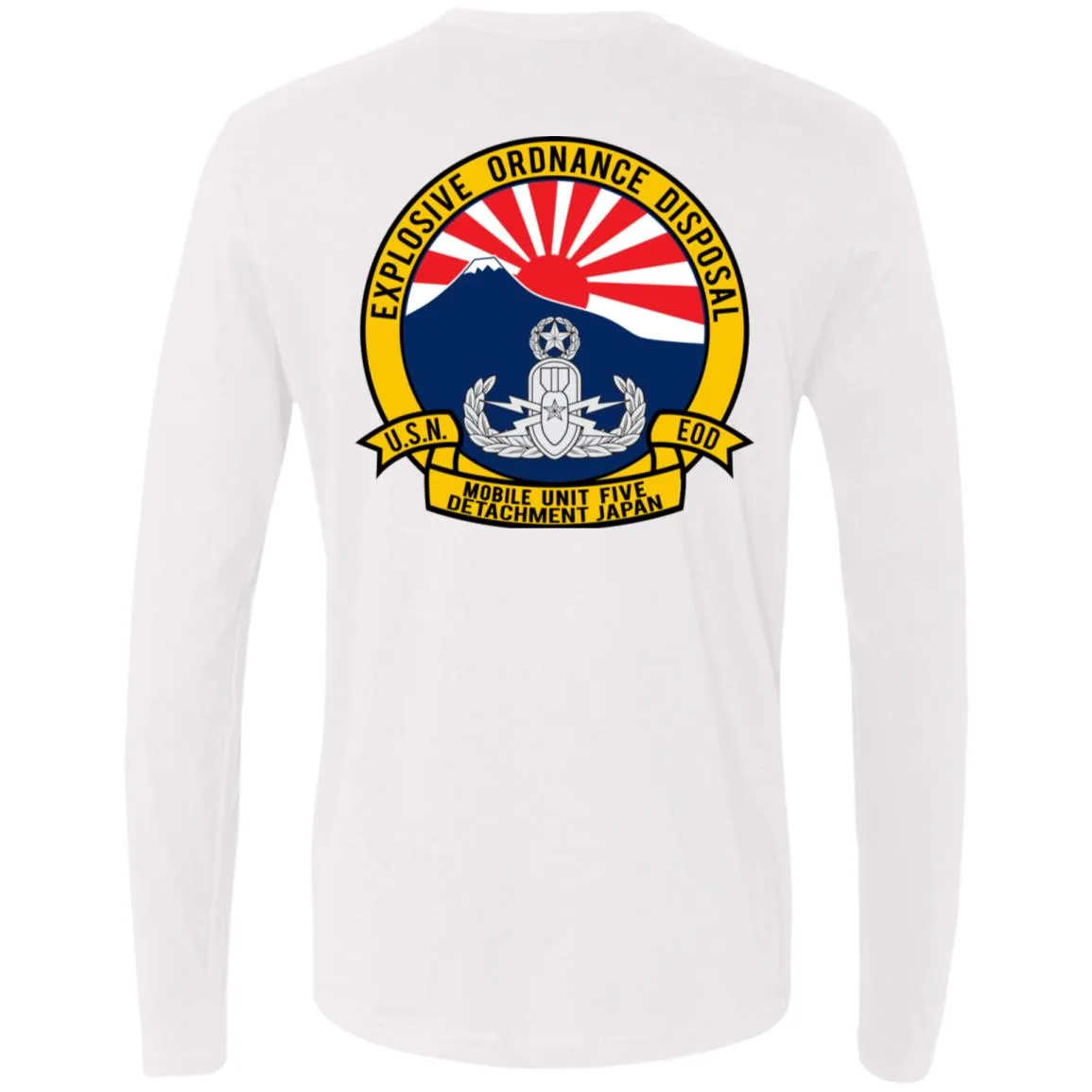 Navy EOD Mobile Unit 5 Japan Men's Premium LS