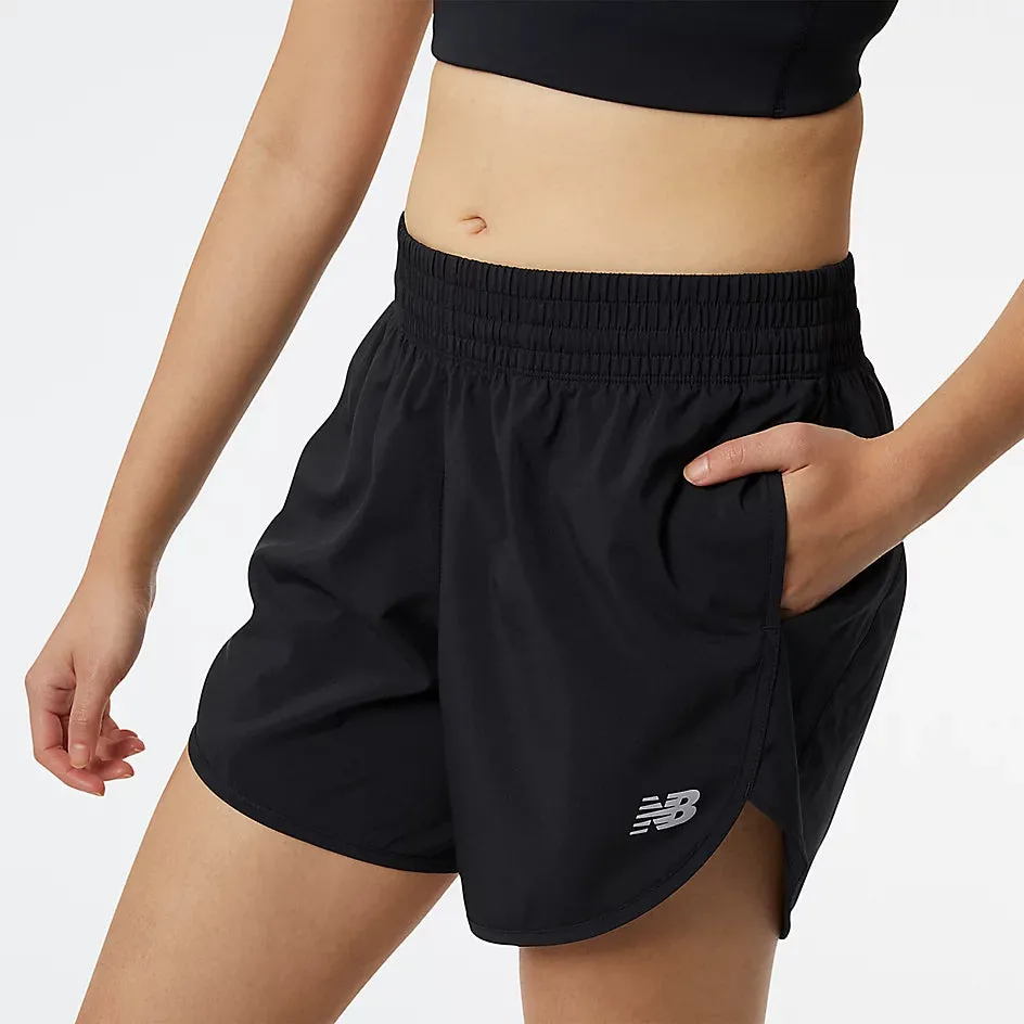 New Balance Accelerate 5 Inch Short Women's Black