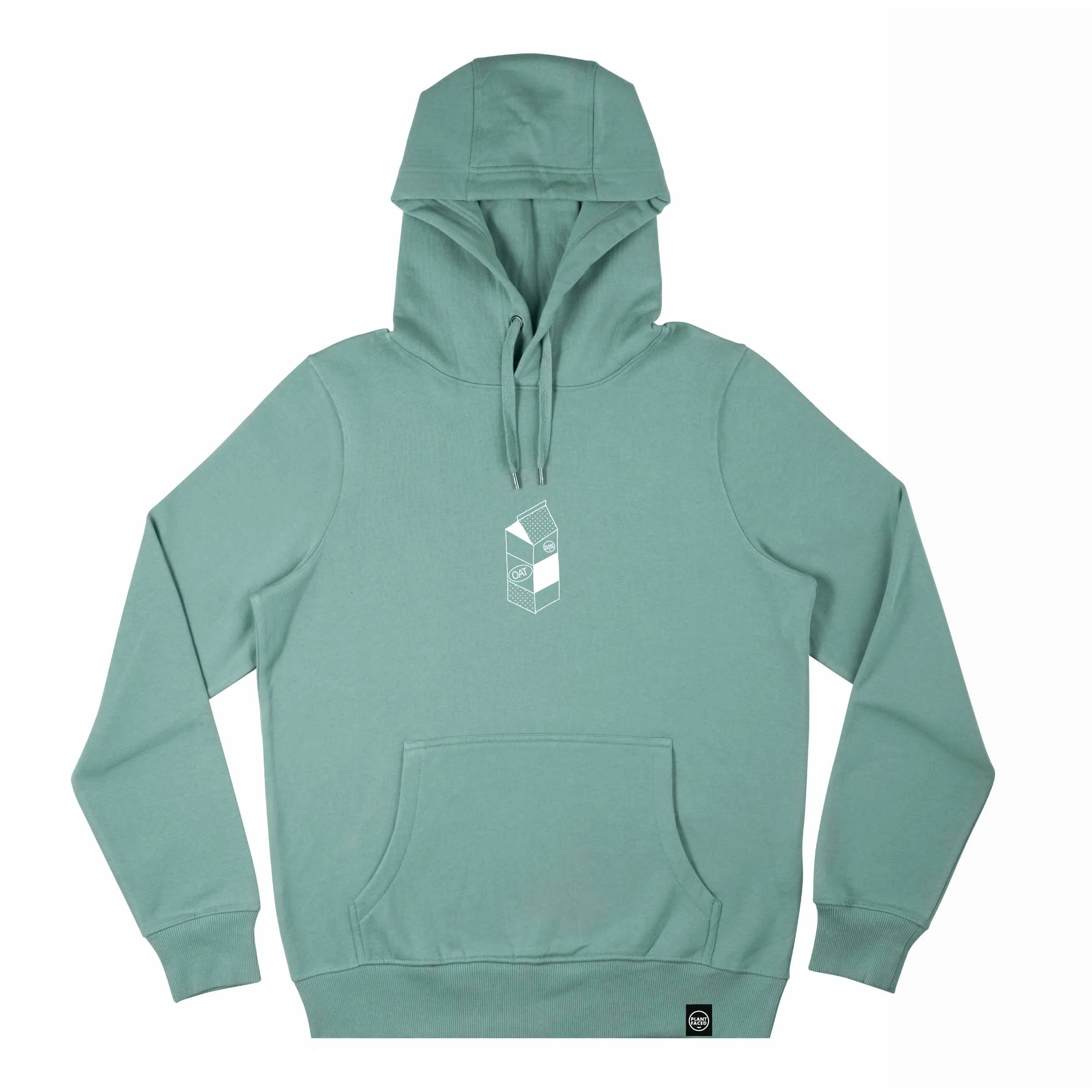 Oat Is The Goat Organic Hoodie - Sage Green