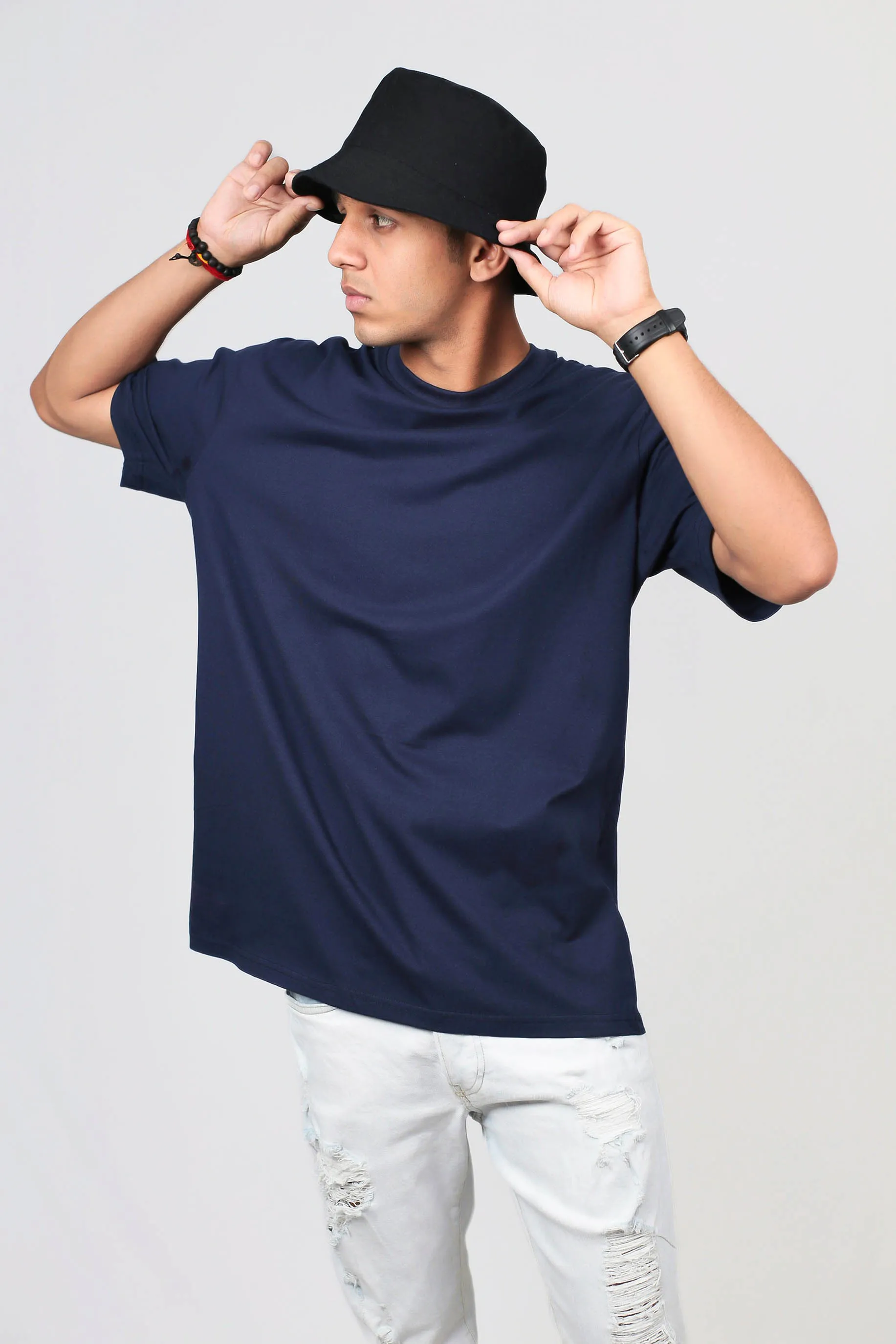 Oversized Navy Blue T-shirt