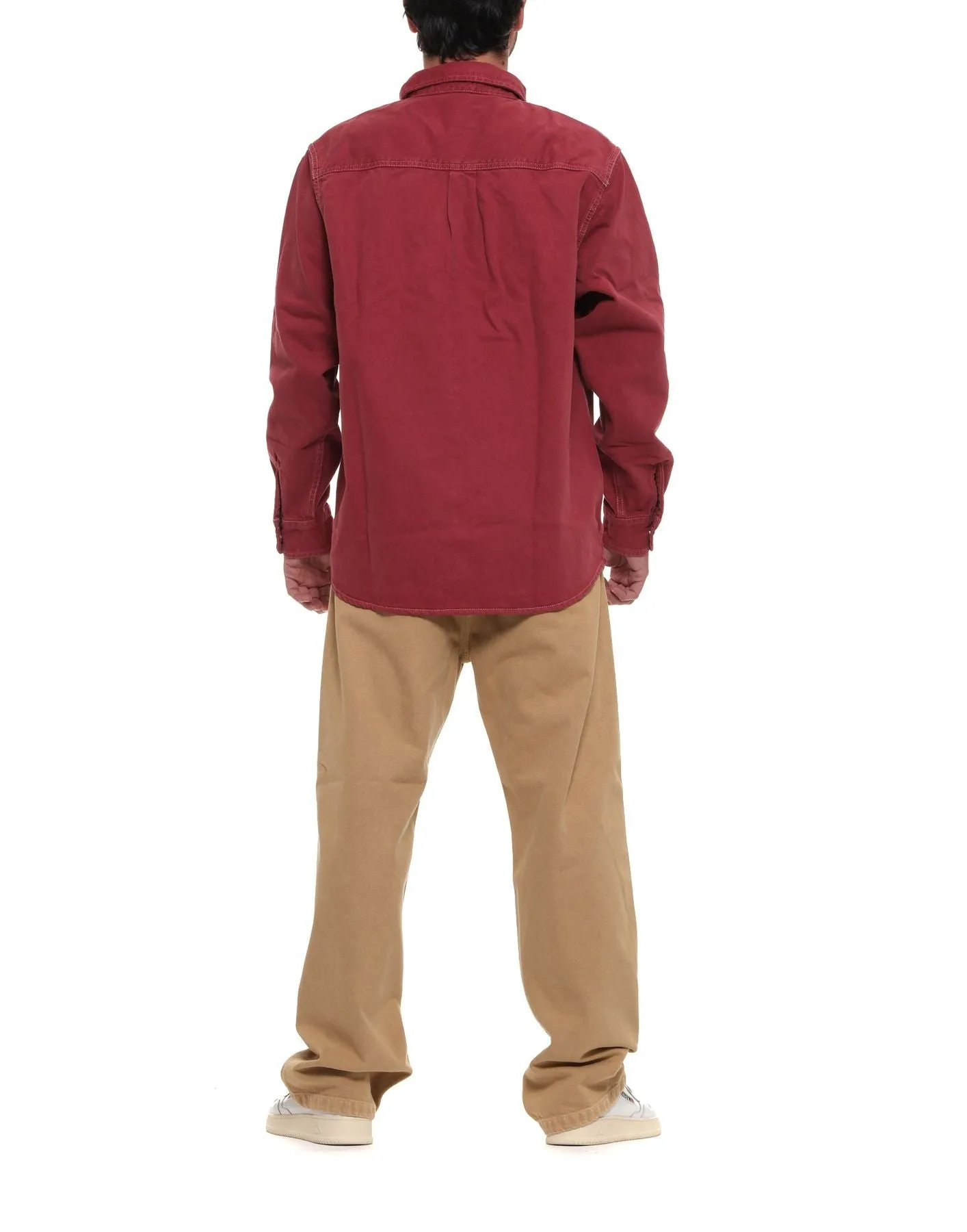 Pants man I033749 1YH4J BOURBON STONE DYED CARHARTT WIP