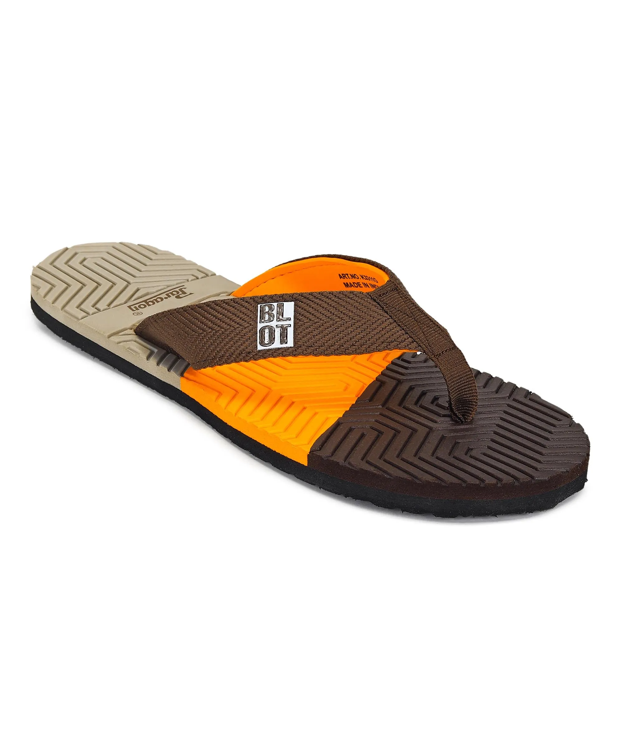 Paragon K3311G Men Stylish Flip Flops | Comfortable Flip Flops for Daily Use | Lightweight and Easy to Wash