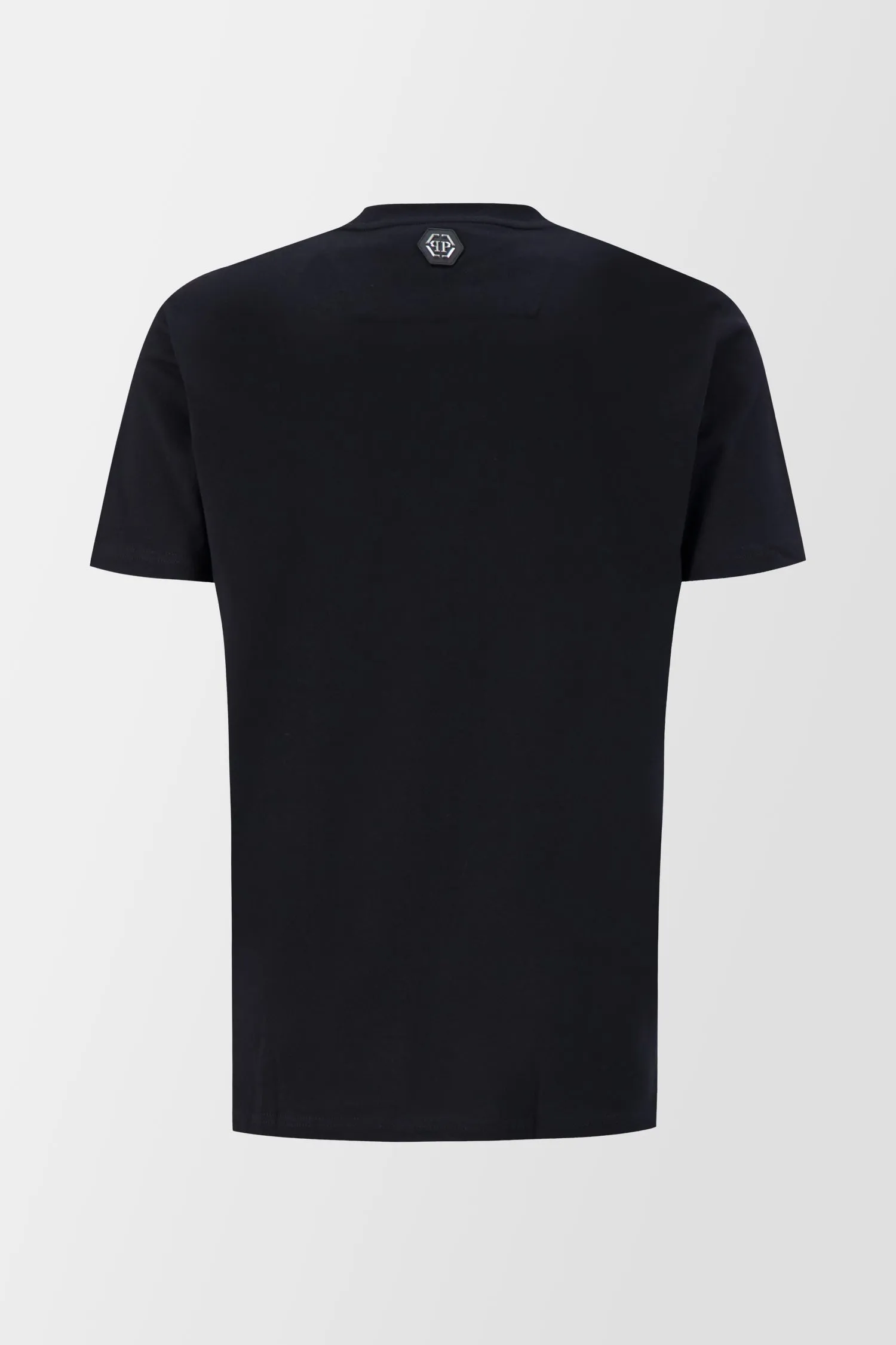 Philipp Plein Black Round Neck SS Monster T-Shirt