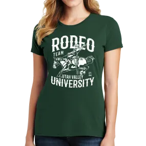 Port & Company Ladies Fan Favorite Tee- Rodeo - UVU Clearance