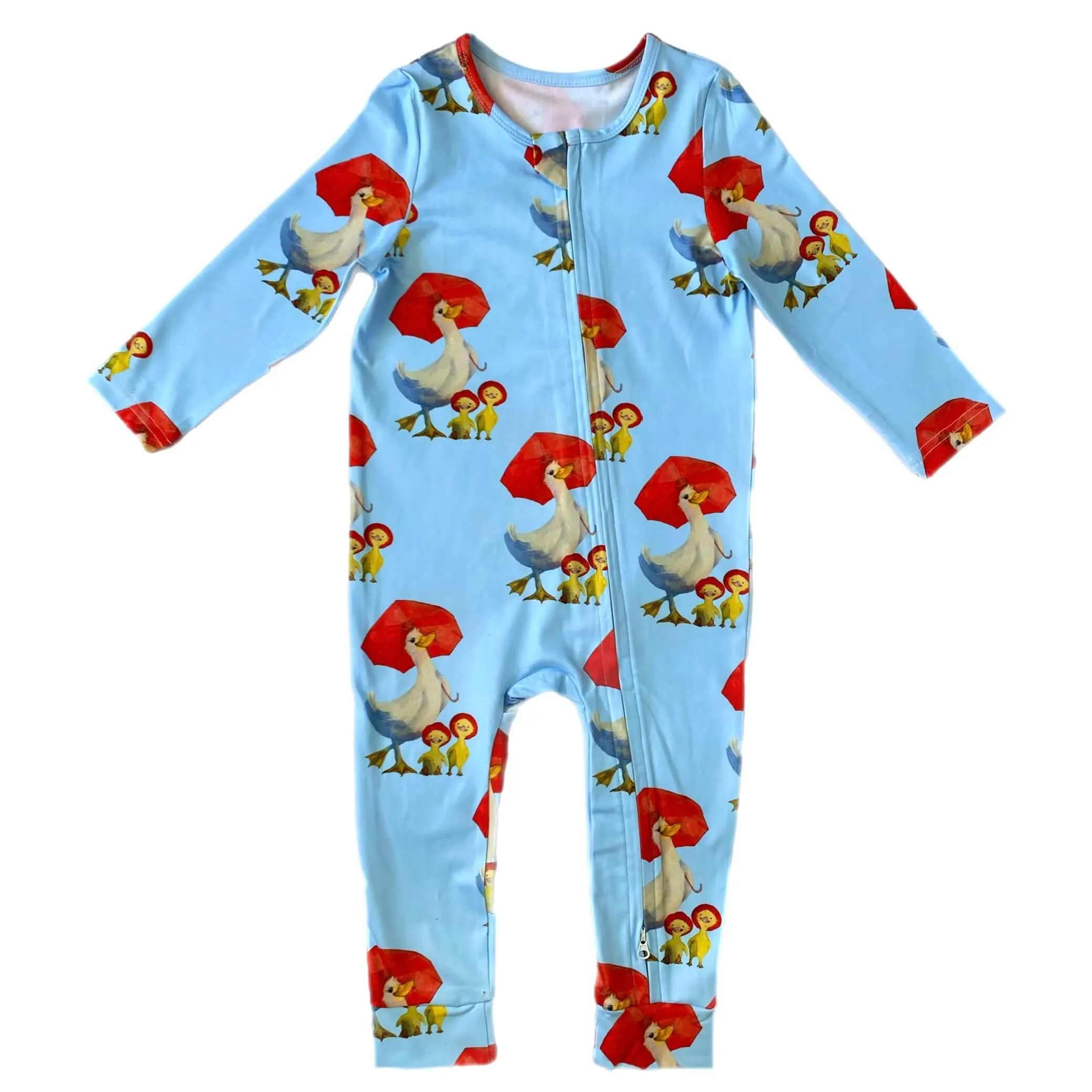 PREORDER Mother Duck Zip Sleepsuit