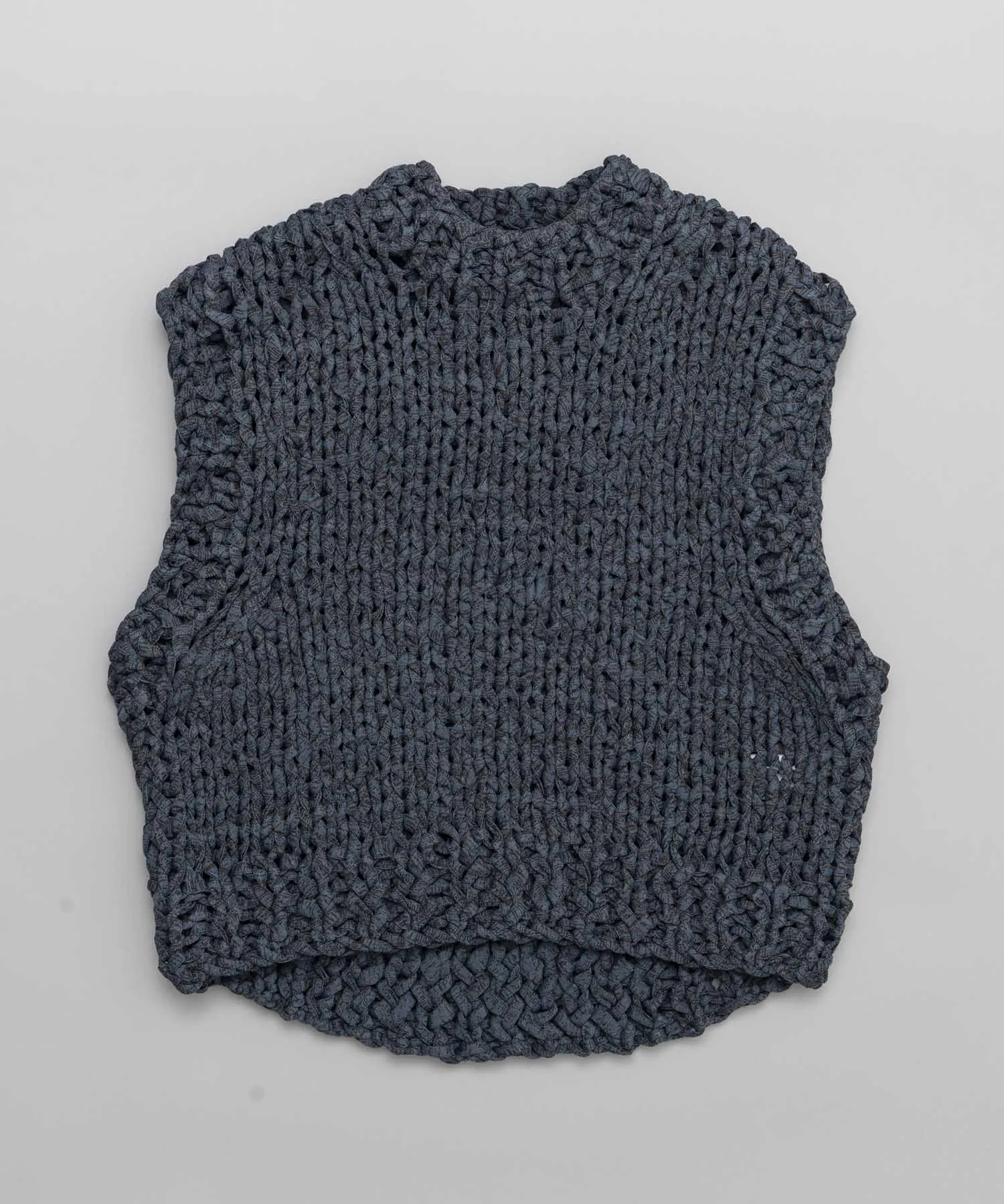 Prime-Over Hand Knit Chain Mail Vest