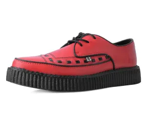 Red TUKskin™ Lace Up Creeper