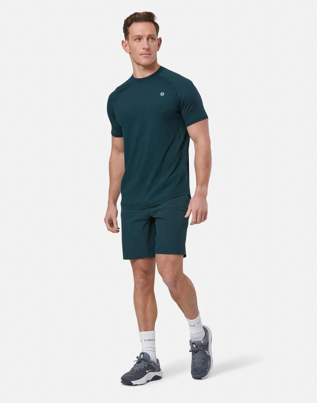 Relentless Tee in Moss Green