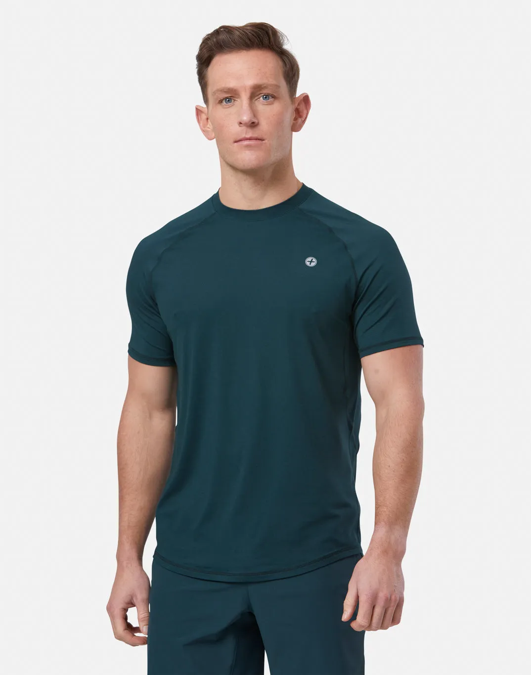 Relentless Tee in Moss Green