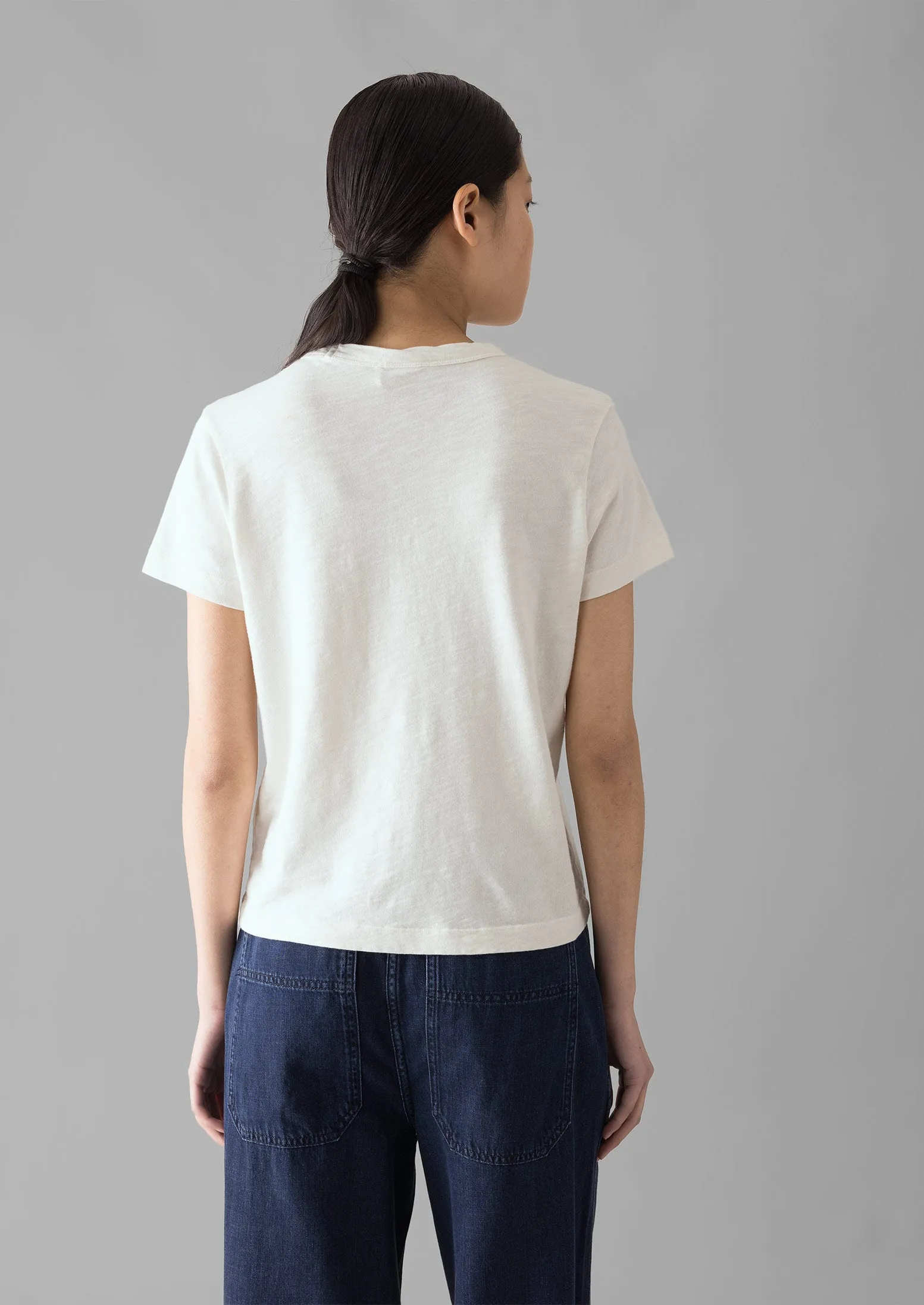 Sadie Organic Cotton Boy Tee | Chalk