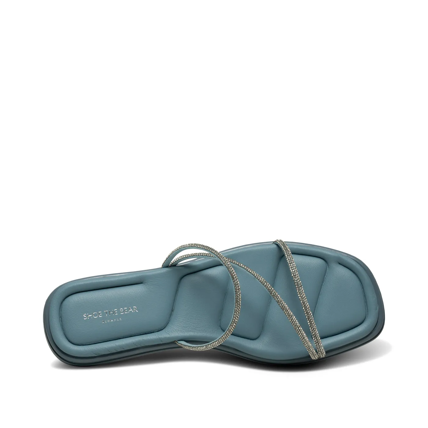 Selena glam sandal - Dusty Blue