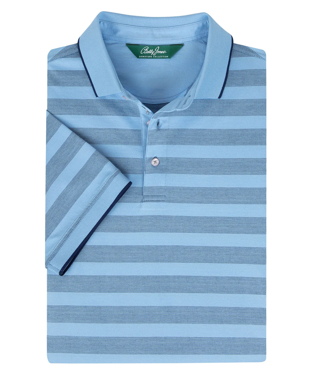 Signature Renfrew Striped Mercerized Cotton Polo