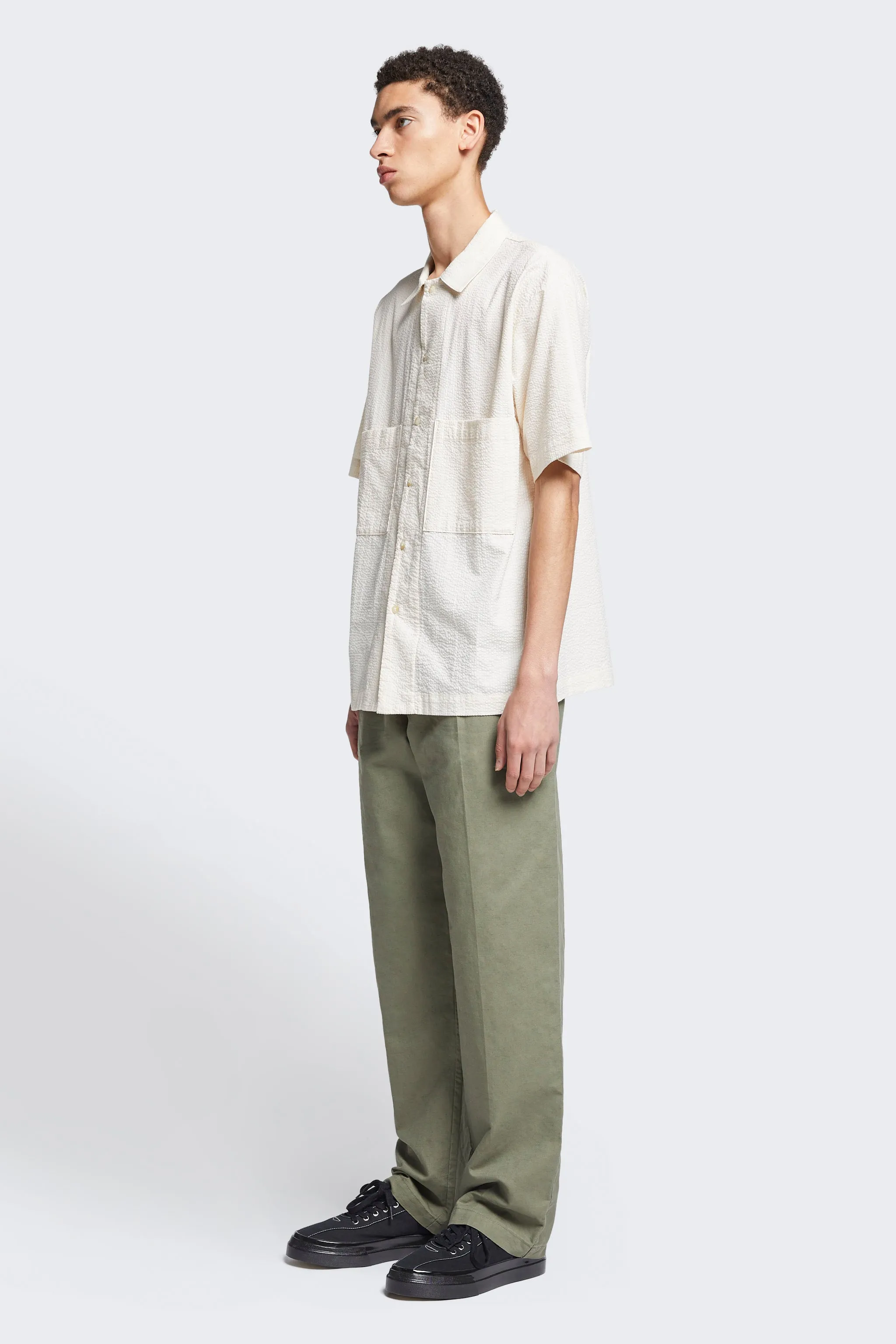 Siren Pleat Pant Olive