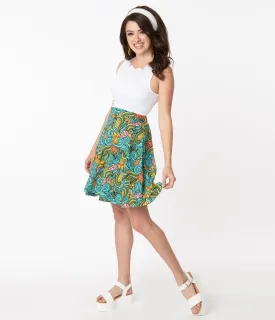 Smak Parlour Groovy Floral Sweet Talk Skirt