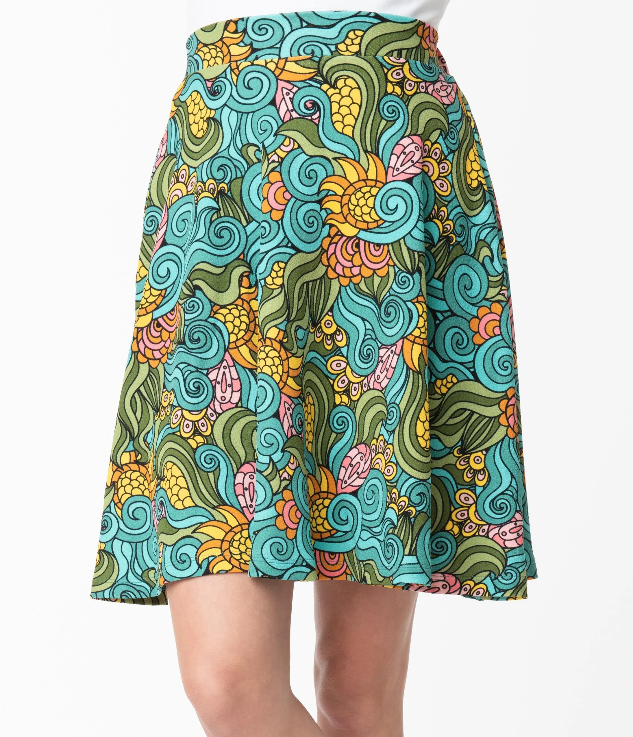 Smak Parlour Groovy Floral Sweet Talk Skirt