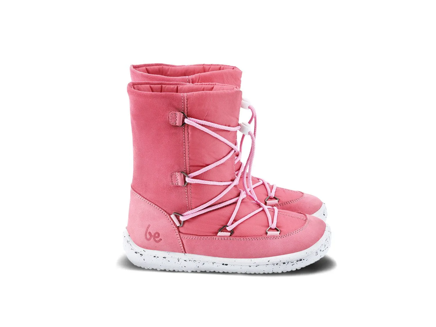 SnowFox Kids 2.0 Rose Pink Barfotaskor, Stl 25-35