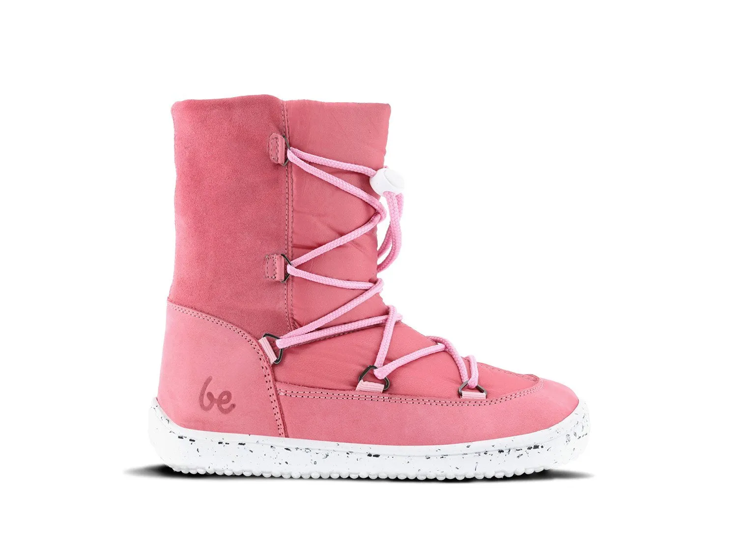 SnowFox Kids 2.0 Rose Pink Barfotaskor, Stl 25-35