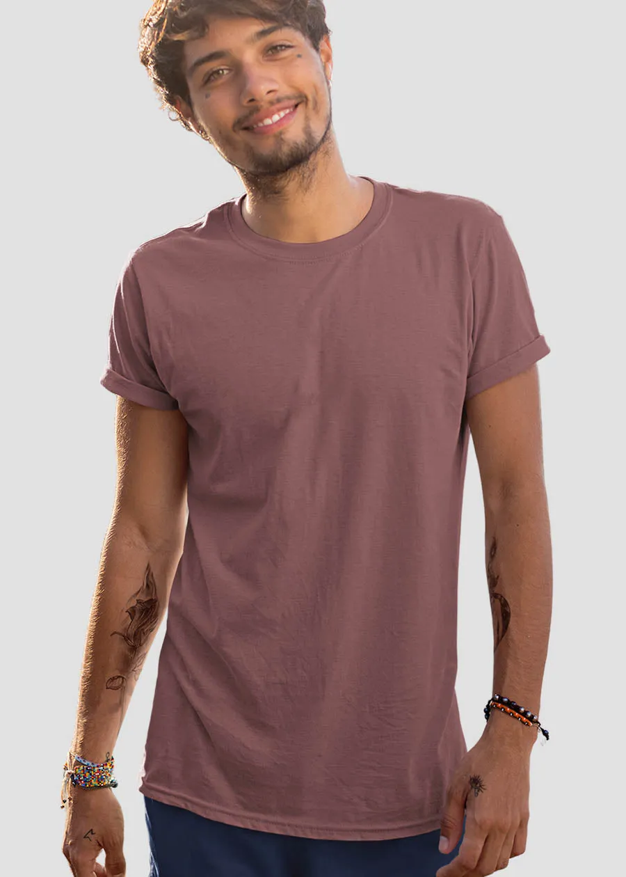 Solid Half Sleeve T-Shirt Men Combo - Pack of 3