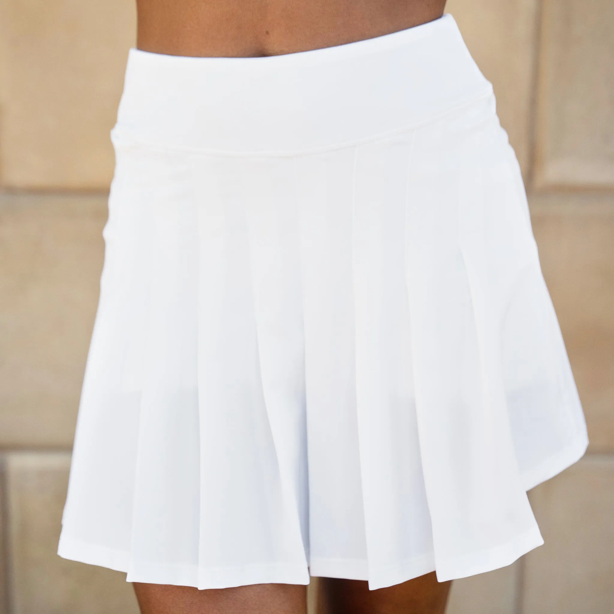 The Classic White - Ladies Country Club Skort