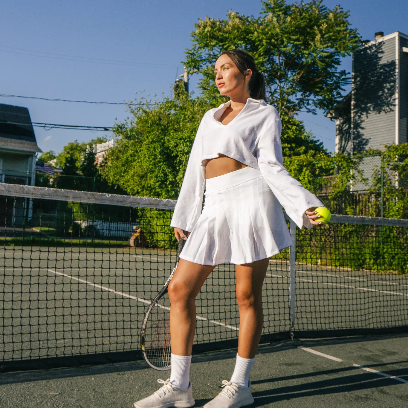 The Classic White - Ladies Country Club Skort