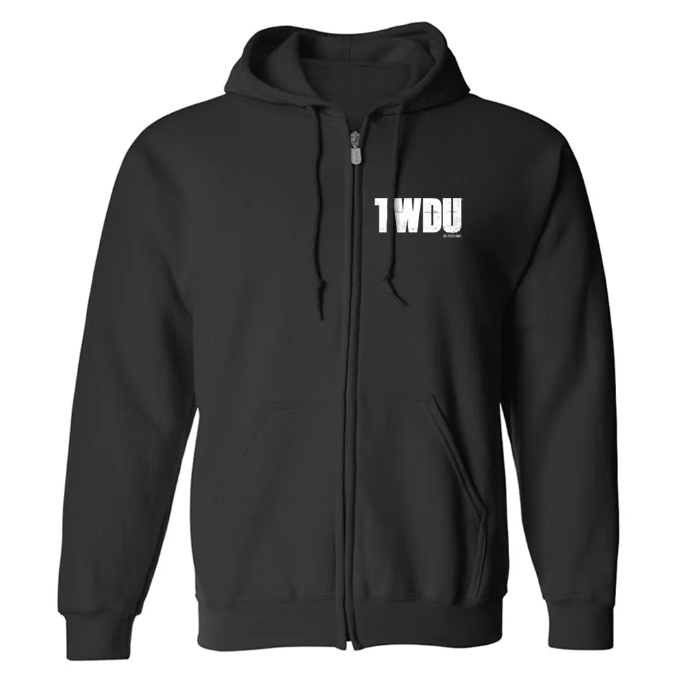 The Walking Dead Universe Fleece Zip-Up Hooded Sweatshirt