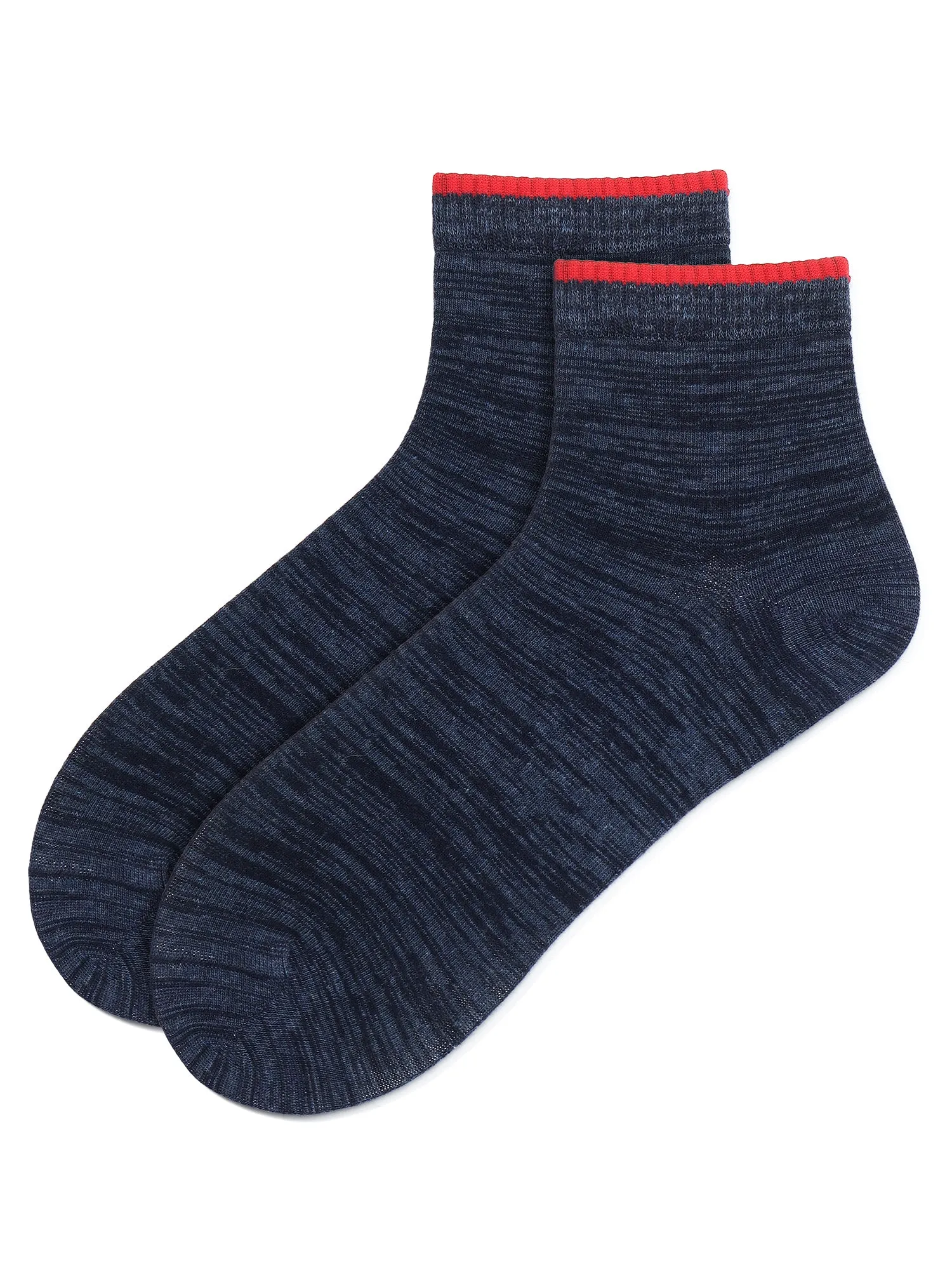 Tipped to Perfection - Twintone Navy with Red Tip Socks