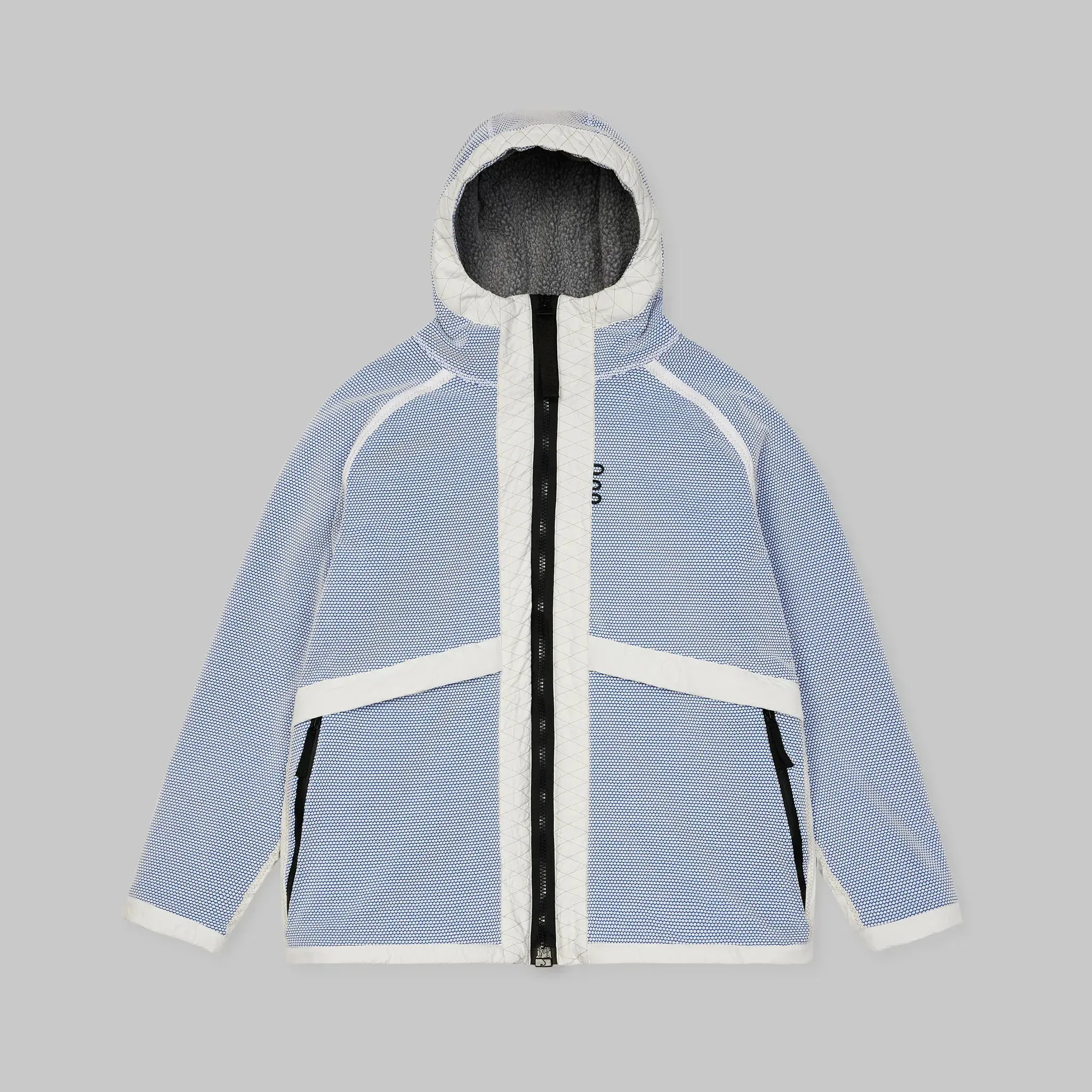 Titan Fleece Jacket. Blue and White edition