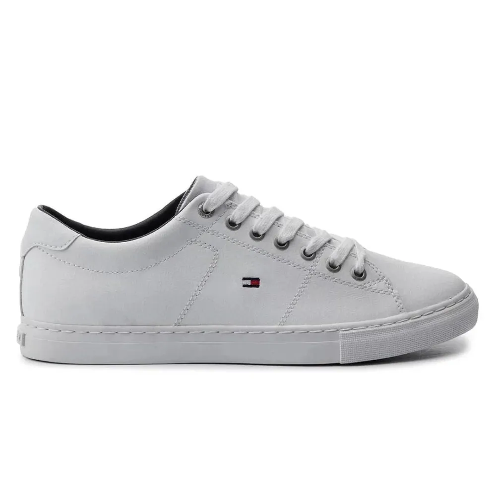 Tommy Hilfiger Essential Leather Sneaker FM0FM02157-WHT