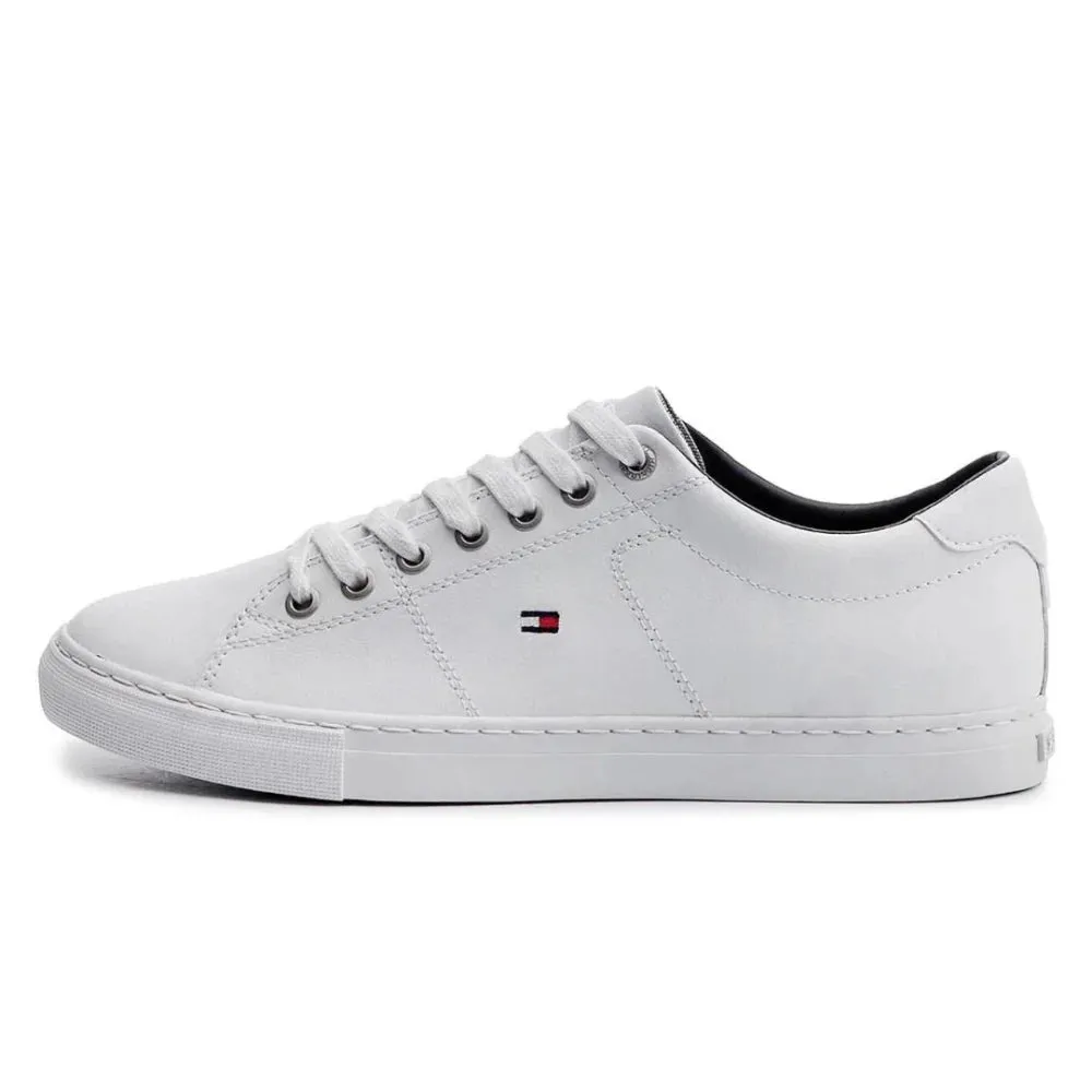 Tommy Hilfiger Essential Leather Sneaker FM0FM02157-WHT